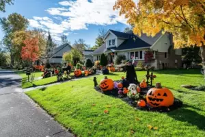 Mój sąsiad rzucił jajkami w mój samochód, ponieważ „zasłaniał widok” jego dekoracji na Halloween