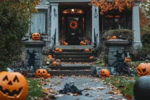 Mój sąsiad rzucił jajkami w mój samochód, ponieważ „zasłaniał widok” jego dekoracji na Halloween