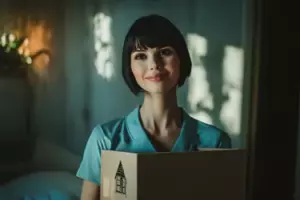 „Jest piękny, jak Tajny Dom, do którego Tata zabiera mnie co weekend,” powiedziała moja córka, dekorując domek z piernika.