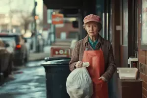 Byłem zdumiony, gdy bezdomny mężczyzna, którego zobaczyłem obok śmietnika, wyszedł z prysznica, po tym jak dałem mu miejsce do spania.