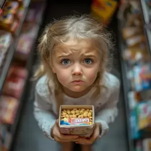 Kobieta pomaga samotnemu ojcu w sklepie, widzi na jego córce bransoletkę, którą zakopał razem z córką