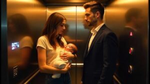 Zmęczona mama i jej dziecko zasypiają na ramieniu prezesa w trakcie lotu — to, co się dzieje, gdy się budzi, pozostawia ją bez słowa.